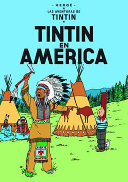 Couverture de Tintin n° 3 Tintín en América