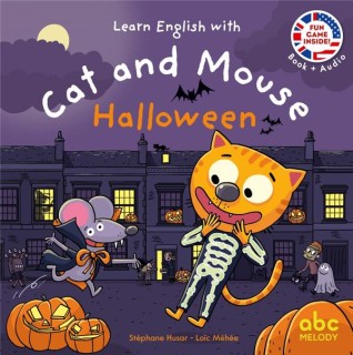 Cat and Mouse: Halloween (Livre et audio)