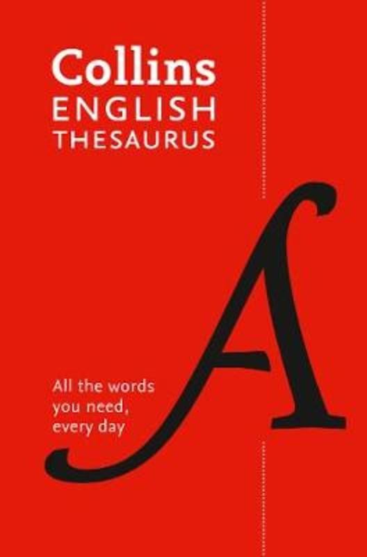 Collins English Thesaurus (paperback)