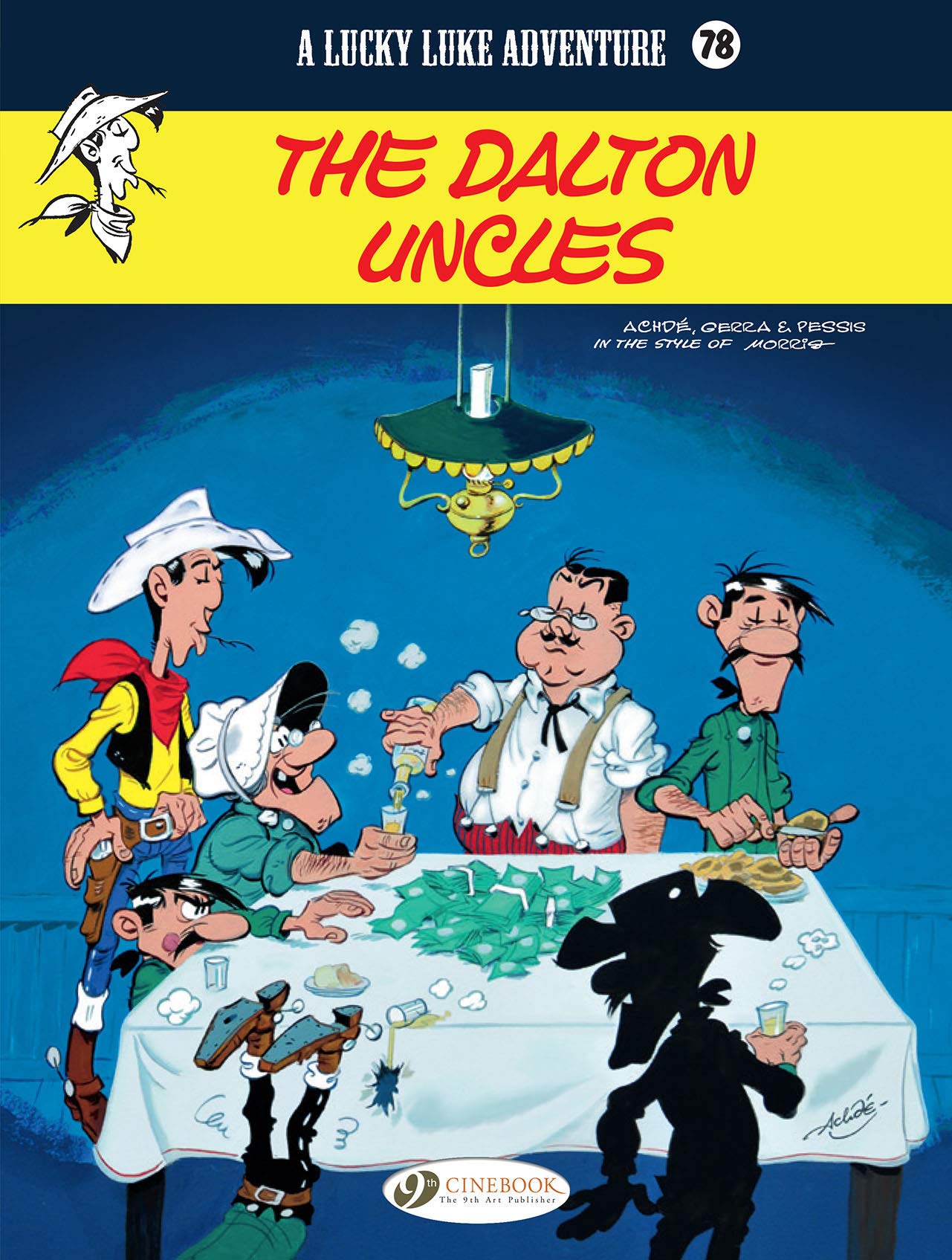 Couverture de Lucky Luke n° 78 The Dalton Uncles