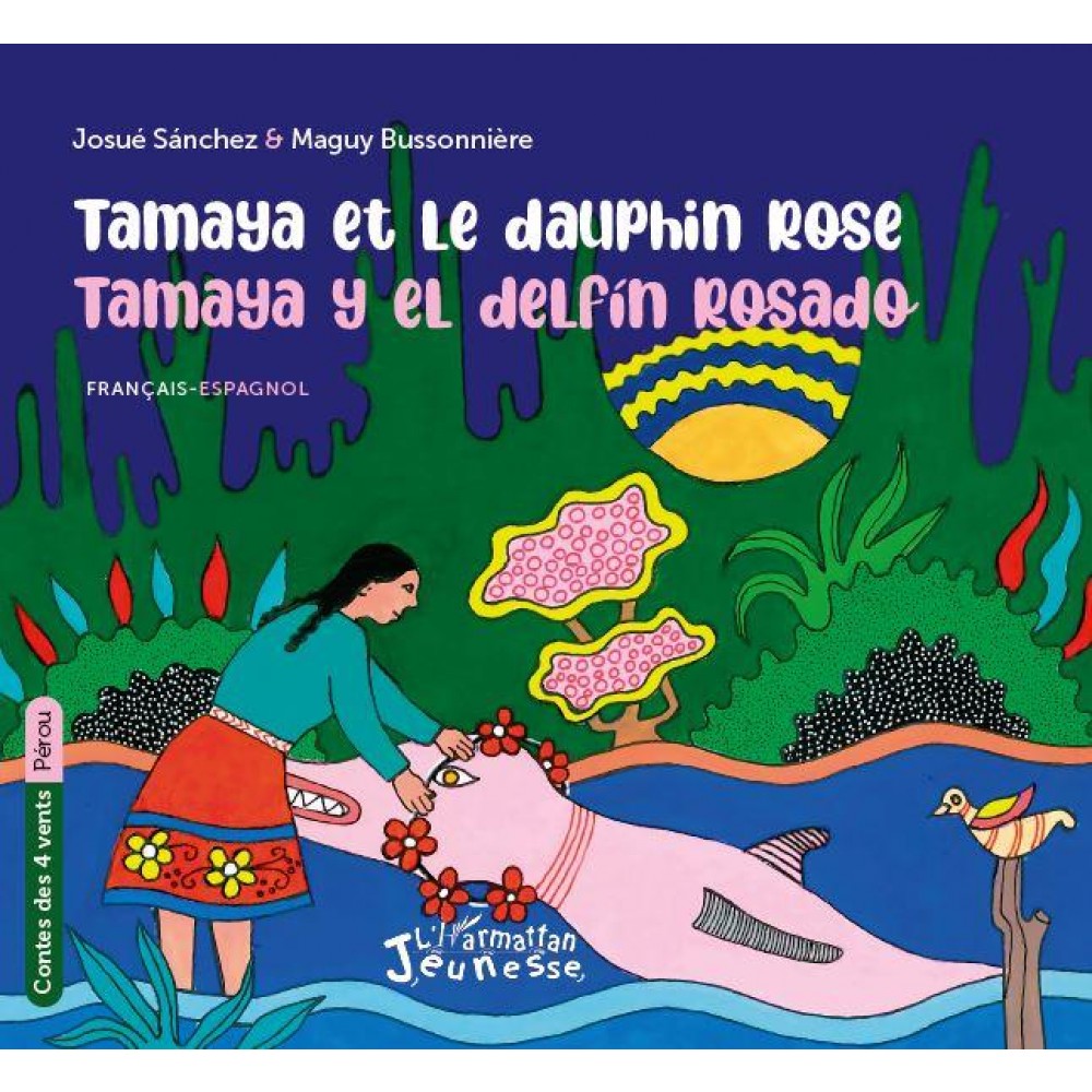 Couverture de Tamaya et le dauphin rose