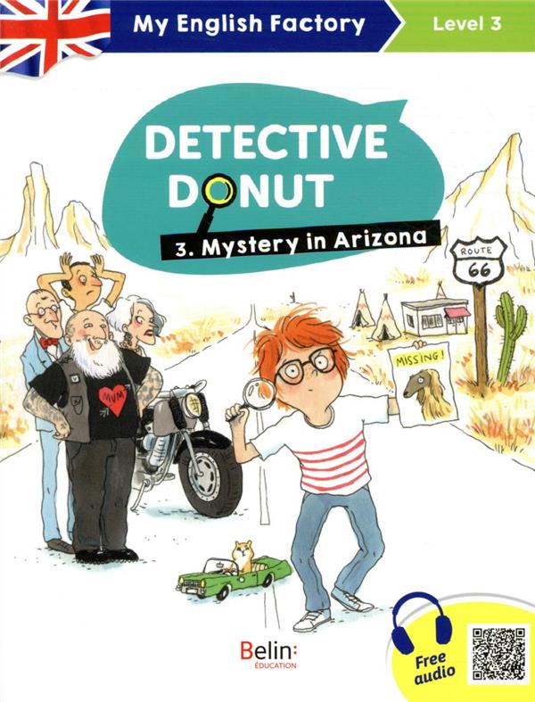Couverture de Detective donut n° 3 Mystery in Arizona