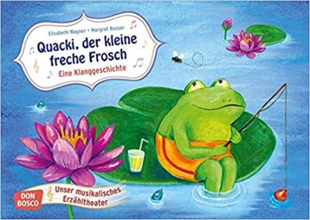 Quacki, der kleine freche Frosch. Eine Klanggeschichte (Cartes Kamishibai)