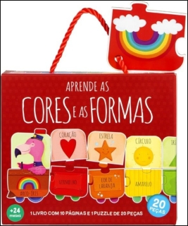 Aprende as cores e as formas (livre + puzzle)