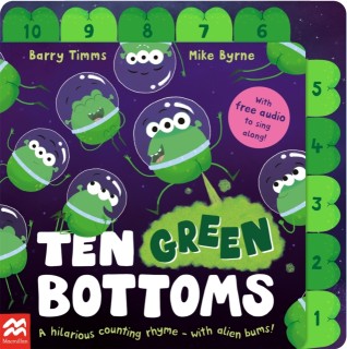 Ten Green Bottoms (book + audio)