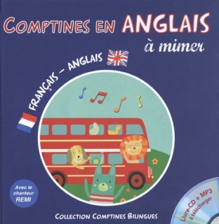 Comptines en anglais à mimer (livre et CD)