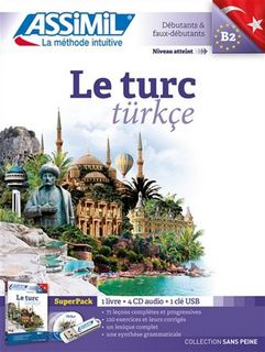 Assimil - Le turc B2 SuperPack (1 livre + 4 CD audio + 1 clé USB)