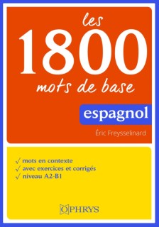 Les 1800 mots de base espagnol