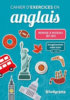 Cahier d’exercices en anglais (livre + audio)