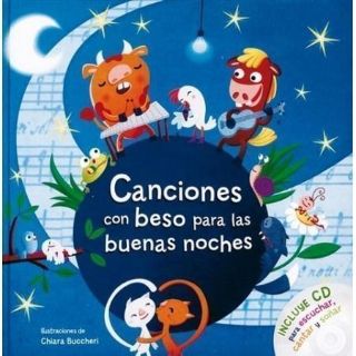 Canciones con beso para las buenas noches (livre + CD)
