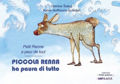 Petit Renne a peur de tout( français italien )